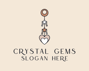 Dangling Earring Accessory  logo design