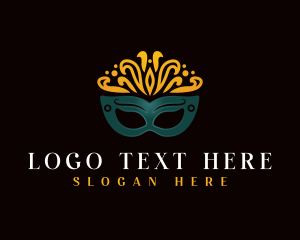 Festival - Masquerade Festive Mask logo design