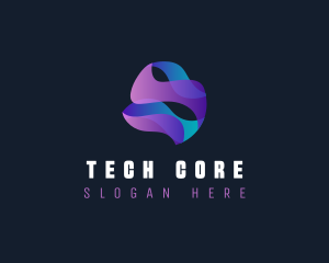 Tech Software Application logo design