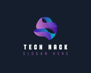 Tech Software Application logo design