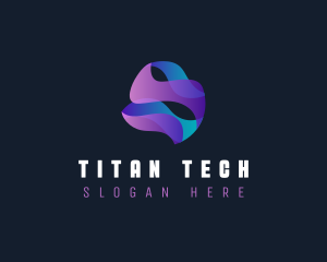 Tech Software Application logo design