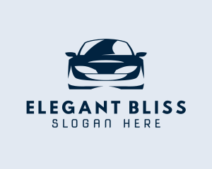 Supercar - Sedan Car Racing logo design