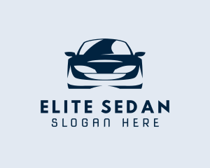 Sedan - Sedan Car Racing logo design