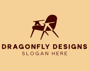 Chair Furniture Interior Design logo design