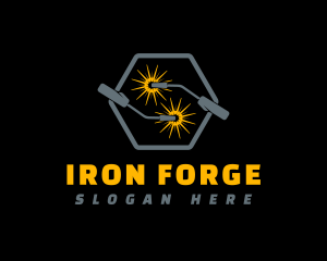 Welding Torch Fabrication logo design