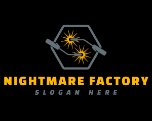 Welding Torch Fabrication logo design