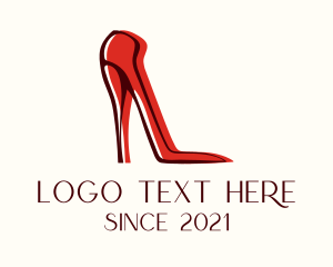 High Top - Sexy High Heels logo design