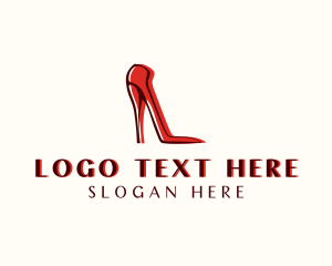 Fashion Brand - Sexy High Heels logo design