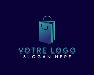 Book Shopping Bag Logo