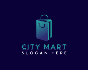 Department Store - Book Shopping Bag logo design