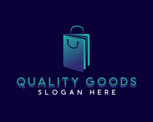 Goods - Book Shopping Bag logo design