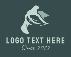 Zoology - Religious Leaf Dove logo design