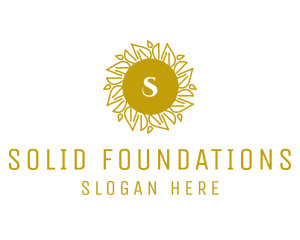 Sophisticated - Luxurious Floral Wreath Boutique logo design