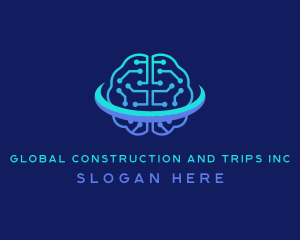 Technician - Circuit Brain Technology logo design