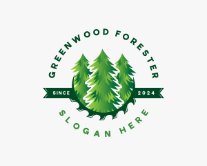 Forest Tree Lumber logo design