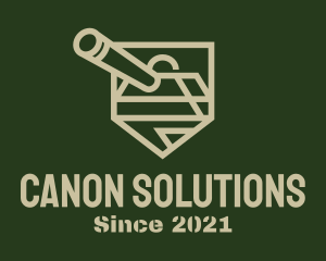 Canon - Canon Monoline Emblem logo design