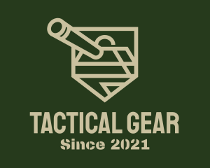 Tactical - Canon Monoline Emblem logo design