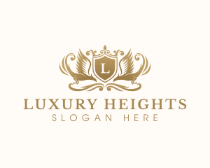 Phoenix Luxury Crown logo design