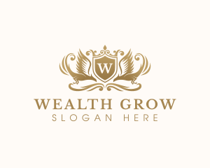 Phoenix Luxury Crown logo design