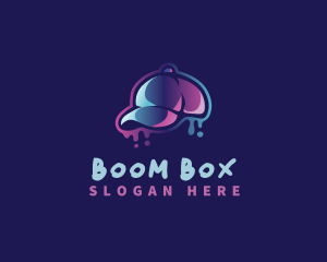 Neon Hat Cap logo design