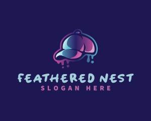 Neon Hat Cap logo design