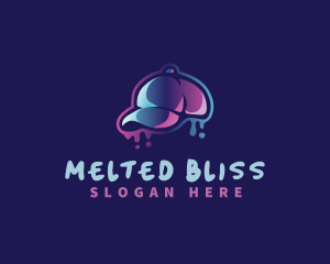 Neon Hat Cap logo design