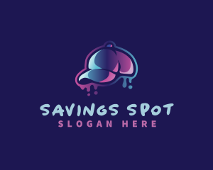 Neon Hat Cap logo design