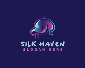 Neon Hat Cap logo design