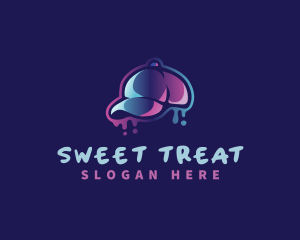 Neon Hat Cap logo design