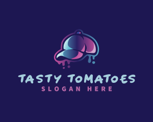 Neon Hat Cap logo design