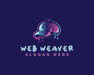 Neon Hat Cap logo design