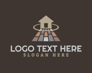Flooring - House Tiles Furnishing logo design