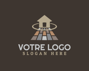 Floor - House Tiles Furnishing logo design