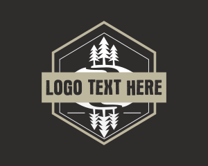 Reforestation - Environment Pine Tree logo design