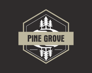 Pine - Environment Pine Tree logo design