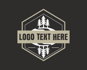 Pine - Environment Pine Tree logo design