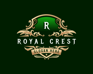 Royal Shield Crest logo design