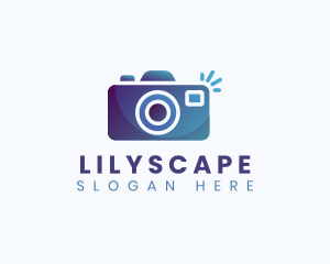 Gadget - Digital Camera Device logo design