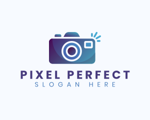 Digital Camera Device logo design