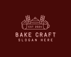 Bakery Cake Cafe logo design