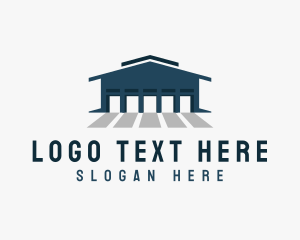 Storehouse - Factory Logistics Warehouse logo design