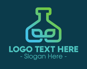Biology - Eco Organic Laboratory logo design