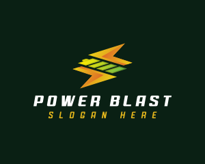 Battery Charge Power logo design