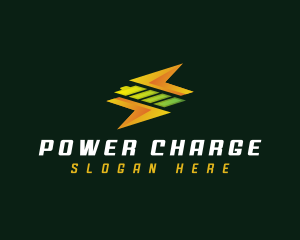 Battery Charge Power logo design