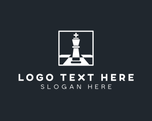 Chess Piece Tournament   logo design