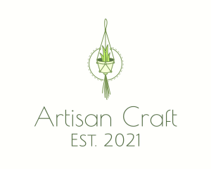 Craft - Hanging Plant Craft logo design