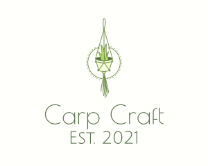 Hanging Plant Craft  logo design