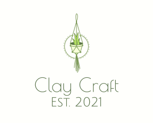 Hanging Plant Craft  logo design