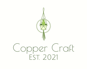 Hanging Plant Craft  logo design