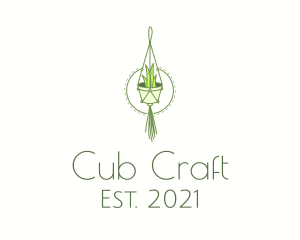 Hanging Plant Craft  logo design